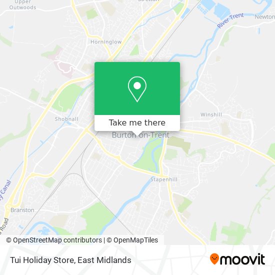 Tui Holiday Store map