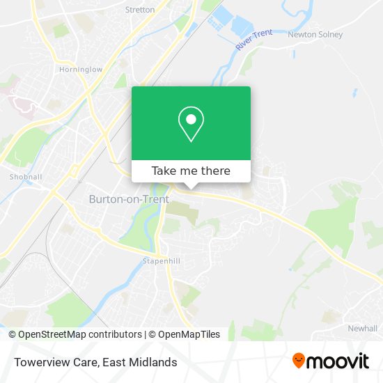 Towerview Care map