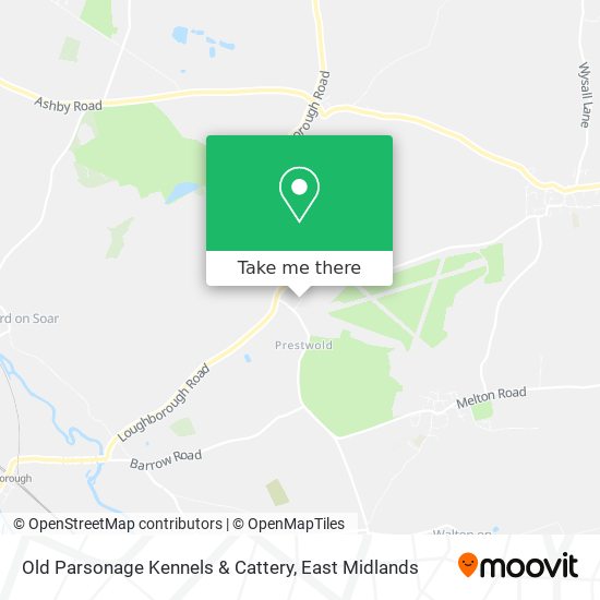 Old Parsonage Kennels & Cattery map