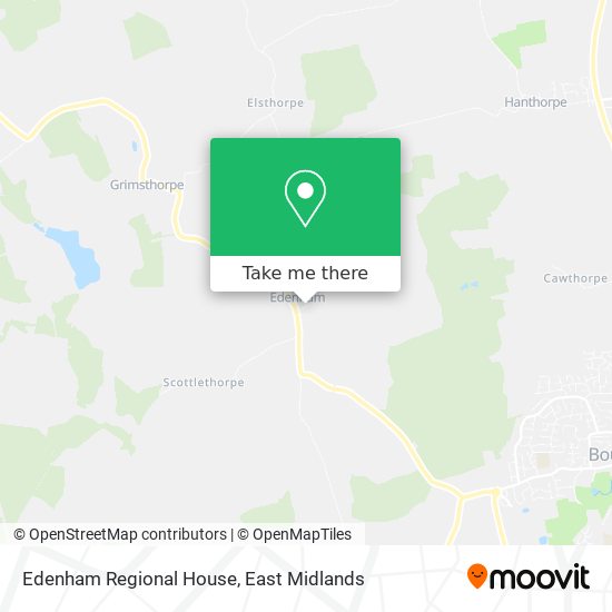 Edenham Regional House map
