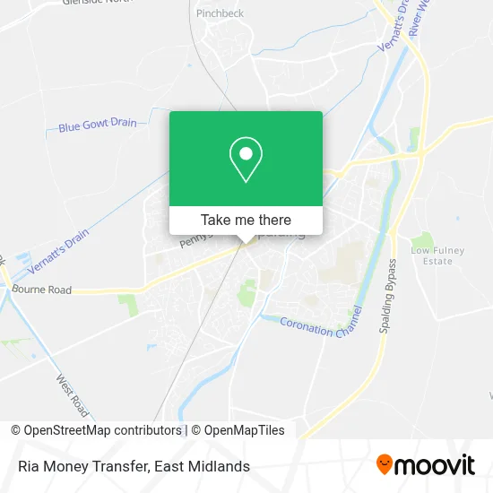 Ria Money Transfer map