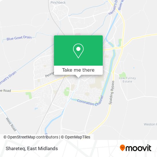 Shareteq map