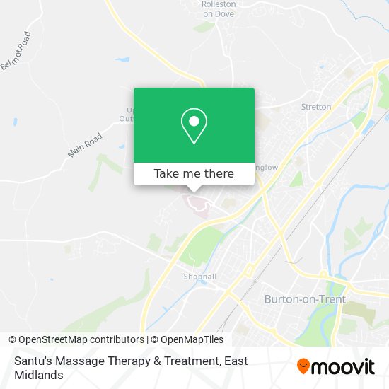 Santu's Massage Therapy & Treatment map