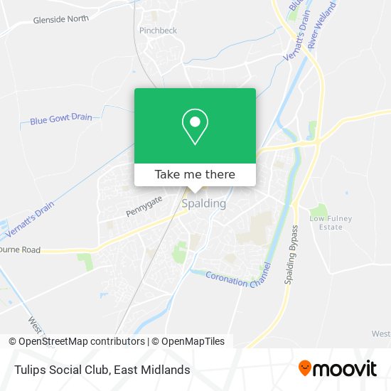 Tulips Social Club map