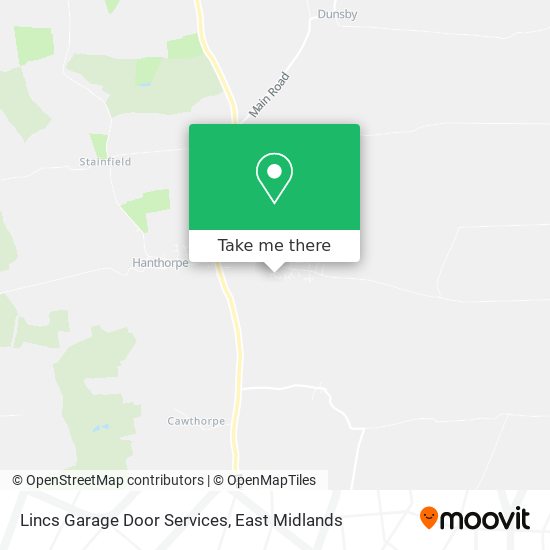 Lincs Garage Door Services map