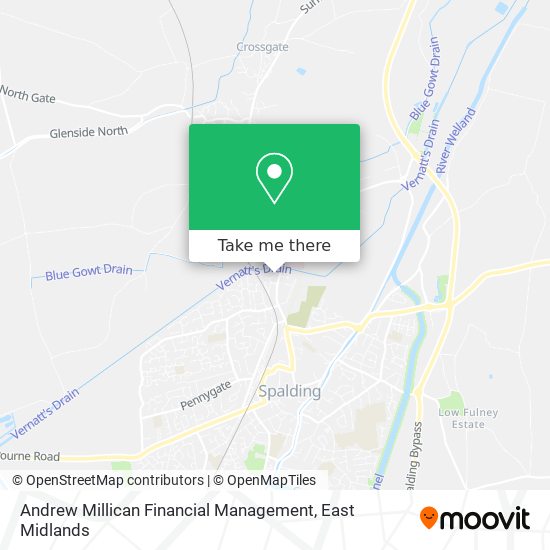 Andrew Millican Financial Management map