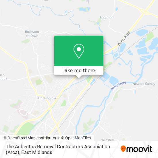 The Asbestos Removal Contractors Association (Arca) map