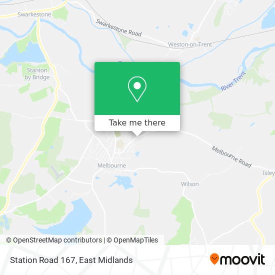 Station Road 167 map