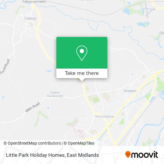 Little Park Holiday Homes map