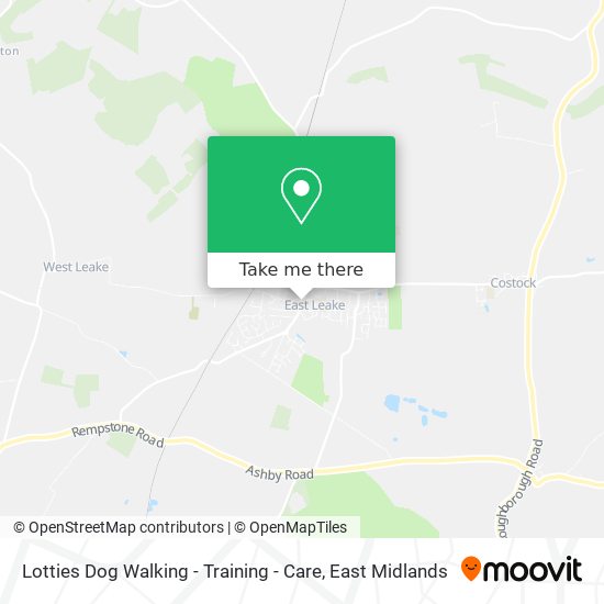 Lotties Dog Walking - Training - Care map