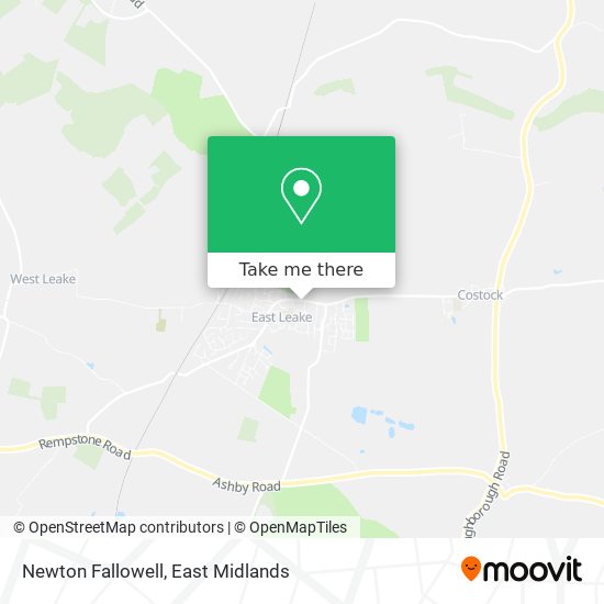 Newton Fallowell map