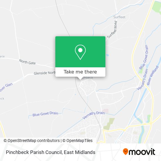 Pinchbeck Parish Council map