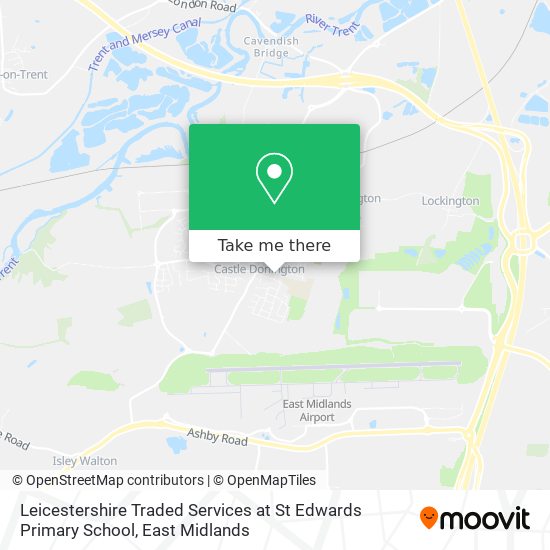 Leicestershire Traded Services at St Edwards Primary School map