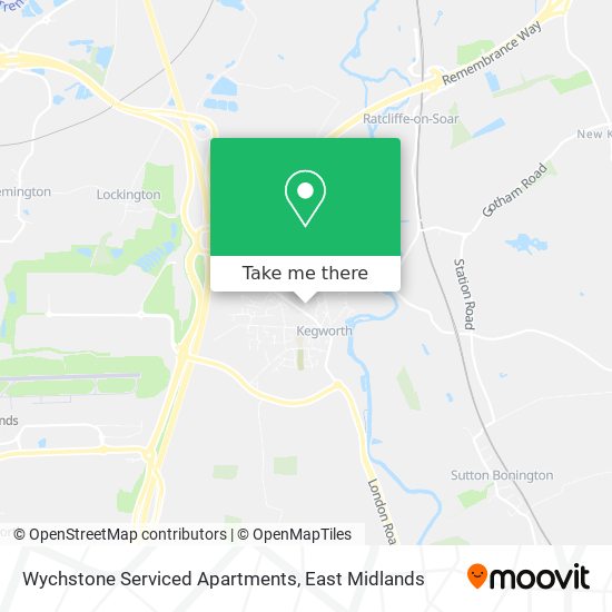 Wychstone Serviced Apartments map