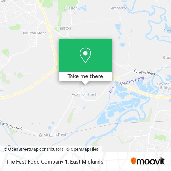 The Fast Food Company 1 map