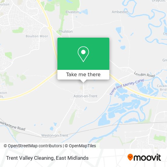 Trent Valley Cleaning map