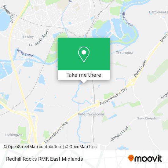 Redhill Rocks RMF map