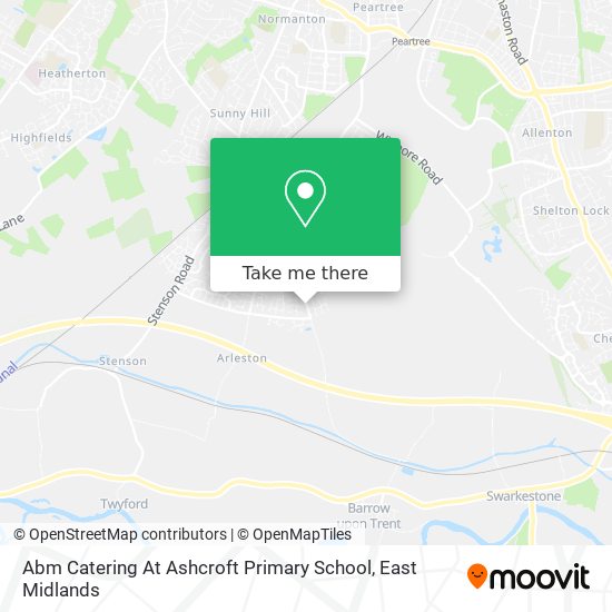 Abm Catering At Ashcroft Primary School map