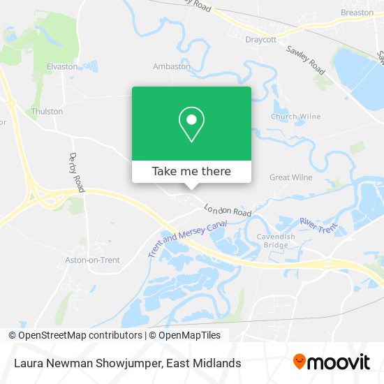 Laura Newman Showjumper map