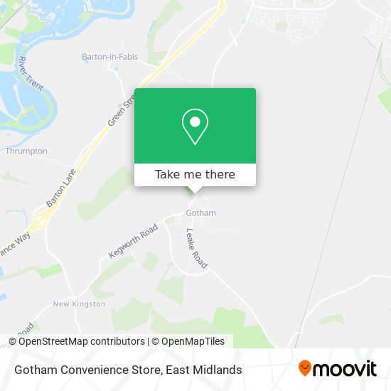 Gotham Convenience Store map