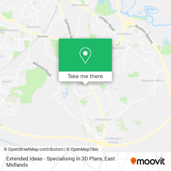 Extended Ideas - Specialising in 3D Plans map