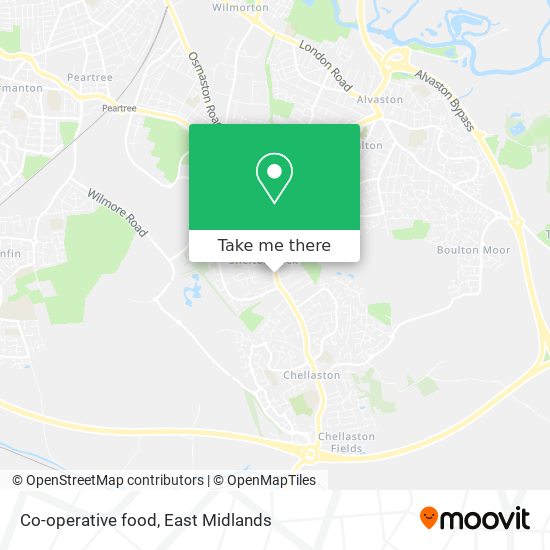 Co-operative food map