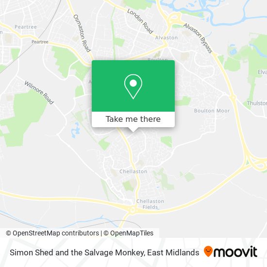 Simon Shed and the Salvage Monkey map