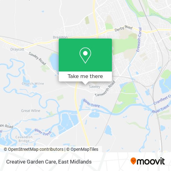 Creative Garden Care map