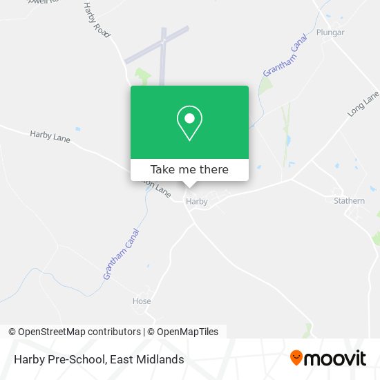 Harby Pre-School map