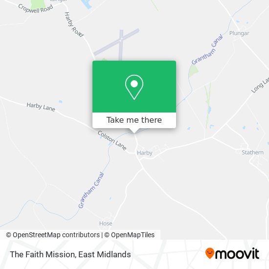 The Faith Mission map
