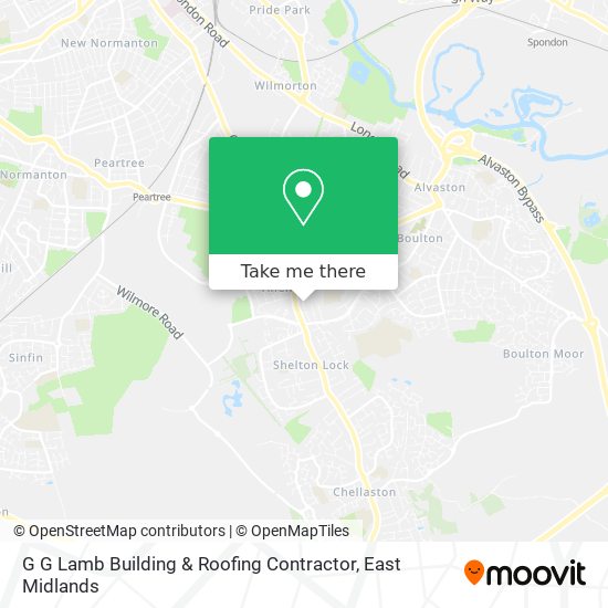 G G Lamb Building & Roofing Contractor map