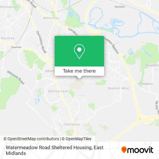 Watermeadow Road Sheltered Housing map