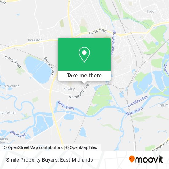 Smile Property Buyers map