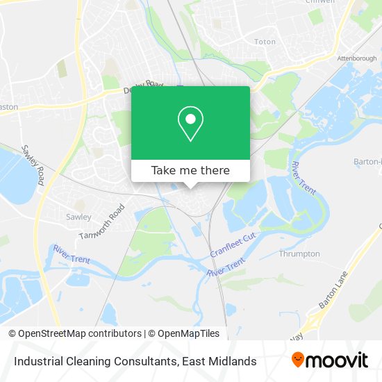 Industrial Cleaning Consultants map