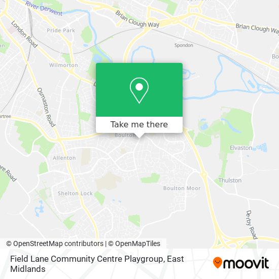 Field Lane Community Centre Playgroup map
