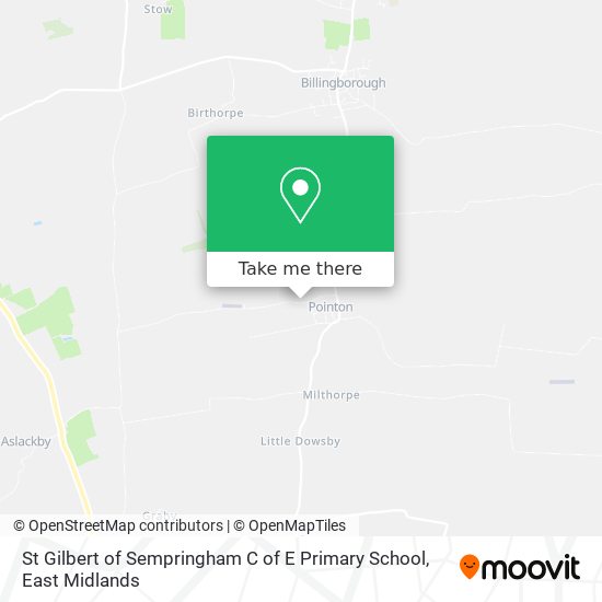 St Gilbert of Sempringham C of E Primary School map