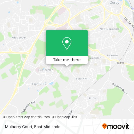 Mulberry Court map