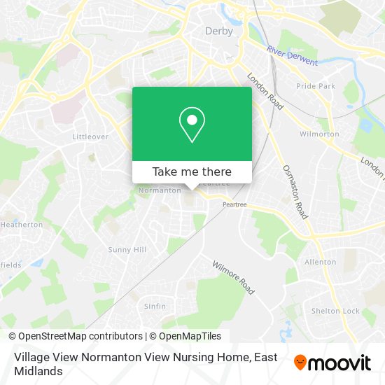 Village View Normanton View Nursing Home map
