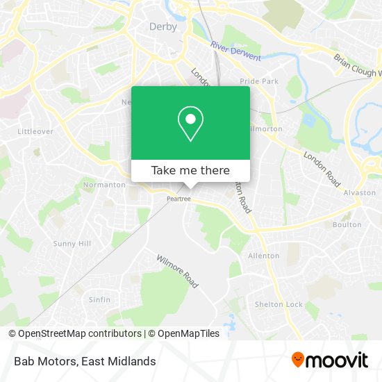 Bab Motors map