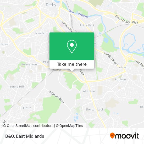 B&Q map