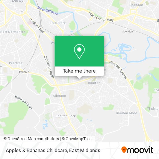 Apples & Bananas Childcare map