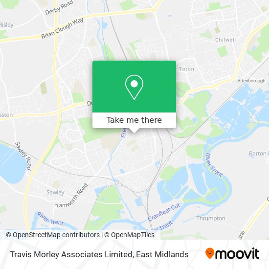 Travis Morley Associates Limited map