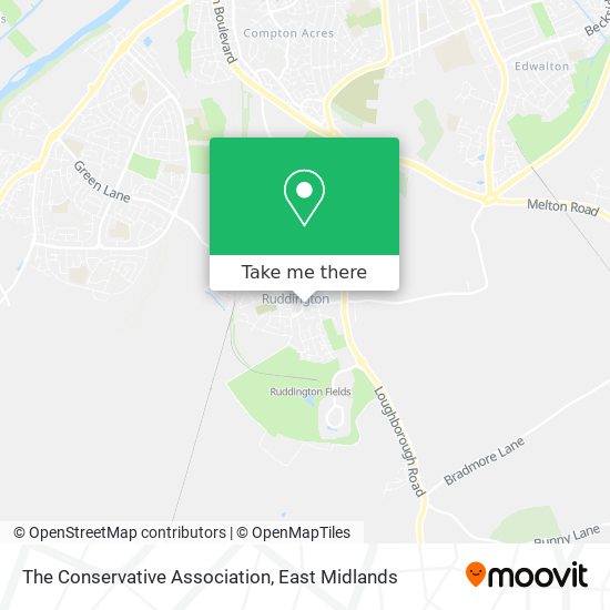 The Conservative Association map