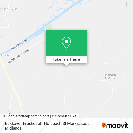 Bakkavor Freshcook, Holbeach St Marks map