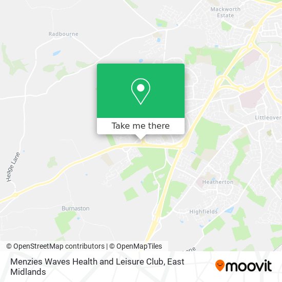 Menzies Waves Health and Leisure Club map