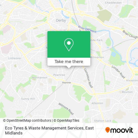 Eco Tyres & Waste Management Services map