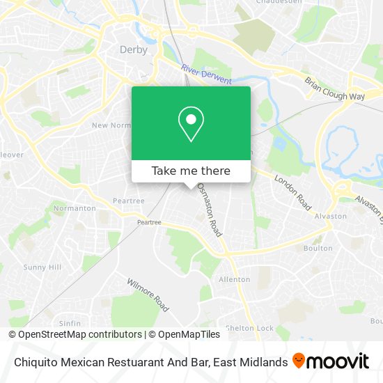 Chiquito Mexican Restuarant And Bar map