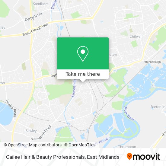 Cailee Hair & Beauty Professionals map