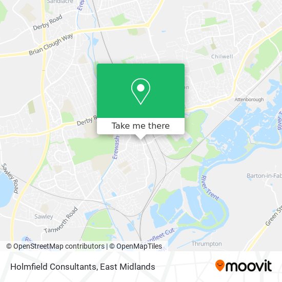 Holmfield Consultants map