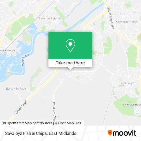 Savaloyz Fish & Chips map